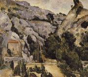 Paul Cezanne viaduct oil on canvas